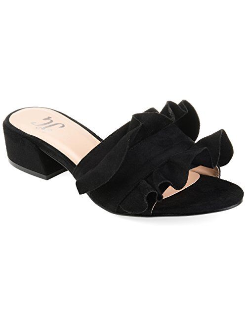 Journee Collection Slide-on Ruffle Mules