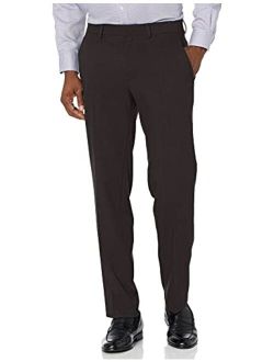 Men's Techni-Cole Mini Check Modern Fit Flat Front Dress Pant