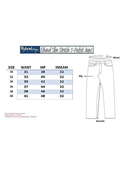 ETHANOL Men's Slim Stretchy Casual Corduroy Pant