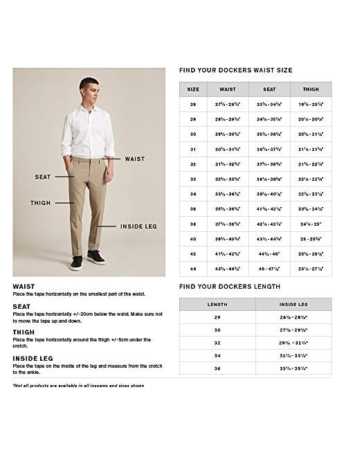 Dockers Men's Comfort Chino Straight Fit Smart 360 Knit Pants (Regular and Big & Tall)
