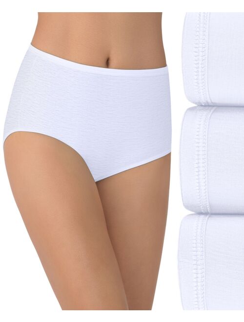 Vanity Fair Women's 3-Pk. Illumination Brief Underwear 13310