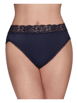 Women's Flattering Lace Hi-Cut Panty Underwear 13280, extended sizes available