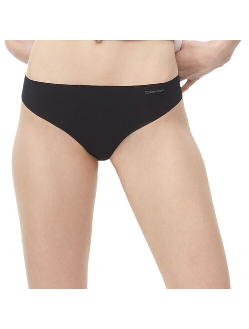 Calvin Klein Women's Invisibles Thong Underwear D3428