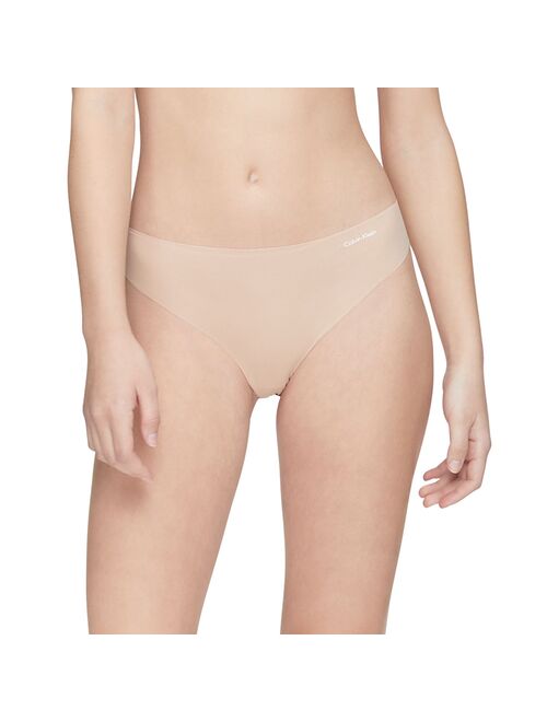 Calvin Klein Women's Invisibles Thong Underwear D3428