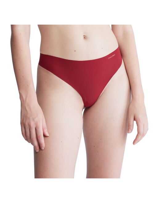 Calvin Klein Women's Invisibles Thong Underwear D3428