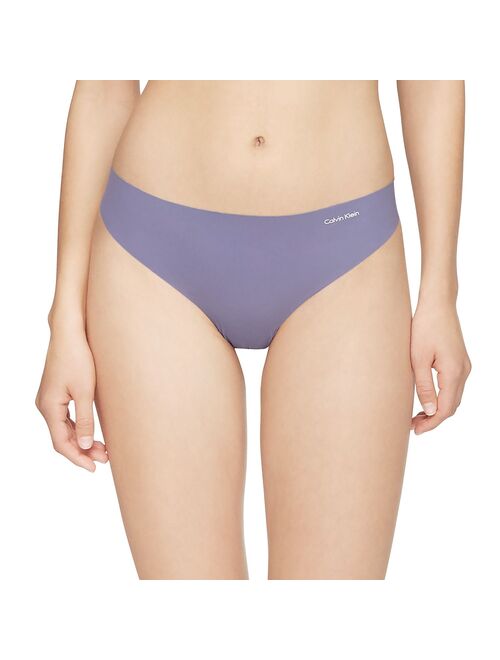 Calvin Klein Women's Invisibles Thong Underwear D3428