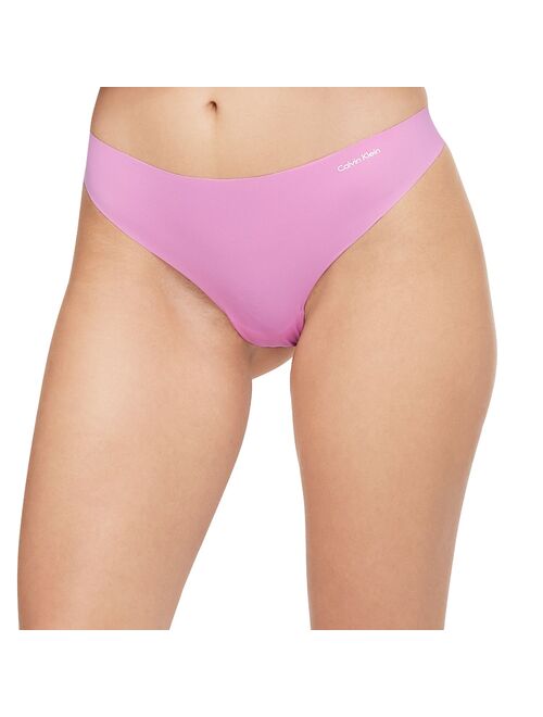 Calvin Klein Women's Invisibles Thong Underwear D3428