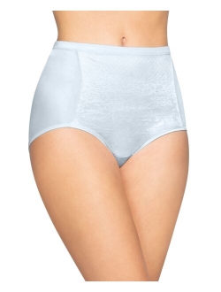 Women's Smoothing Comfort with Lace Brief Underwear