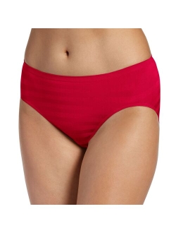 Seamfree Matte and Shine Hi-Cut Underwear 1306, Extended Sizes