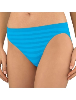 Seamfree Matte and Shine Hi-Cut Underwear 1306, Extended Sizes