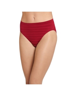 Seamfree Matte and Shine Hi-Cut Underwear 1306, Extended Sizes