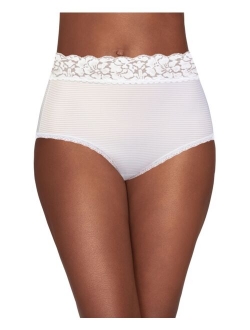 Flattering Lace Stretch Brief Underwear 13281, also available in extended sizes