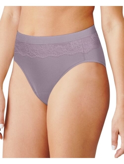 Women's Light Leak Protection Hi-Cut Brief Period Underwear DFLLH1