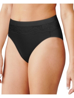 Women's Light Leak Protection Hi-Cut Brief Period Underwear DFLLH1