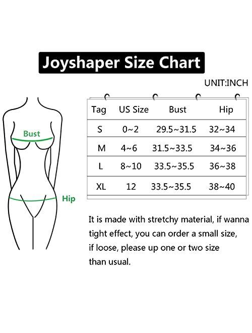 Joyshaper Womens Full Body Slip Shaper for Under Dresses Slip Shapewear Spaghetti Strap Tummy Control Seamless