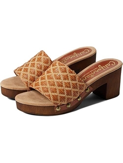 Californians Sienna Leather and Textile Sandals