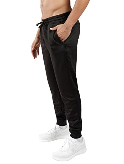 Buy 90 Degree By Reflex Mens Jogger Pants with Side Zipper Pockets ...