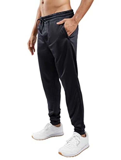 90 Degree By Reflex Mens Jogger Pants with Side Zipper Pockets