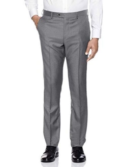 GN GIORGIO NAPOLI Men's Flat Front Suit Separates Dress Pant Classic Modern Fit