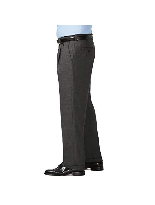 J.M. Haggar Men's Classic Fit Pleat Front Dress Pant Regular and Big & Tall Sizes