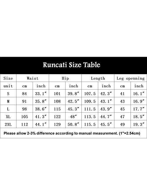 Runcati Mens Linen Pants Beach Casual Summer Elastic Waist Drawstring Loose Fit Trousers with Pockets