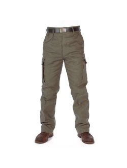 Mil-Tec Olive Green Moleskin Thermal Trousers