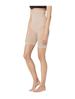 Women's Extra Firm Tummy-Control Sheer Trim Thigh Slimmer 2789