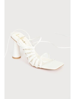 Zindy Mango Lace-Up High Heel Sandals