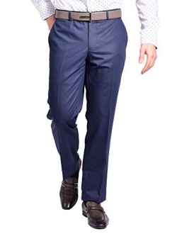 Craft & Soul Men's Slim Fit Stretch Poplin Dress Pant