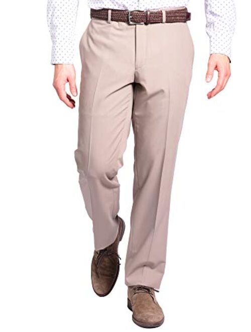 Craft & Soul Men's Slim Fit Stretch Poplin Dress Pant