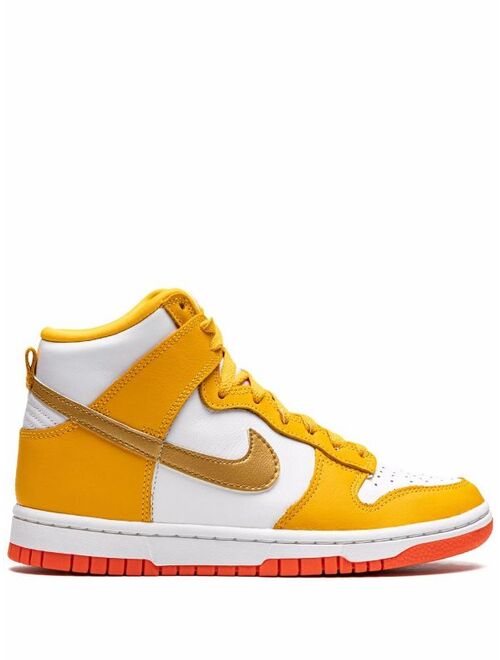 Nike Dunk High University Gold sneakers