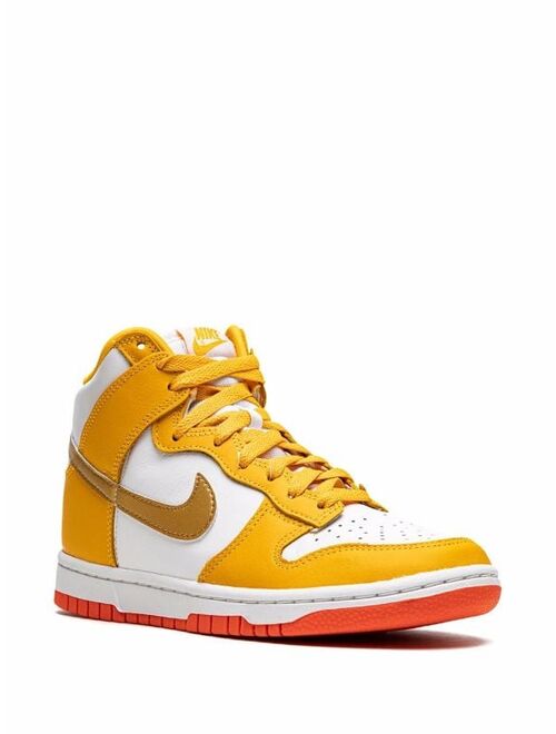 Nike Dunk High University Gold sneakers