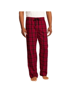 District Men's Young Flannel Plaid Pant