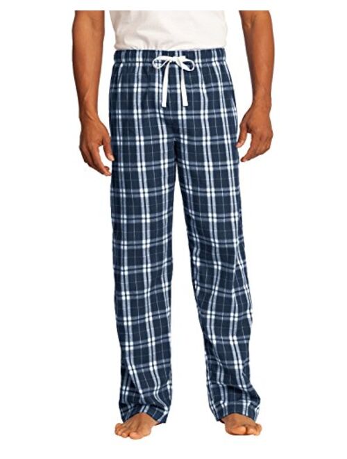 District Men's Young Flannel Plaid Pant