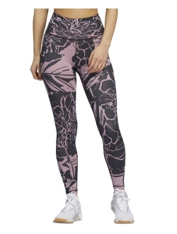 Women's Optime Flower Training 7/8 Leggings