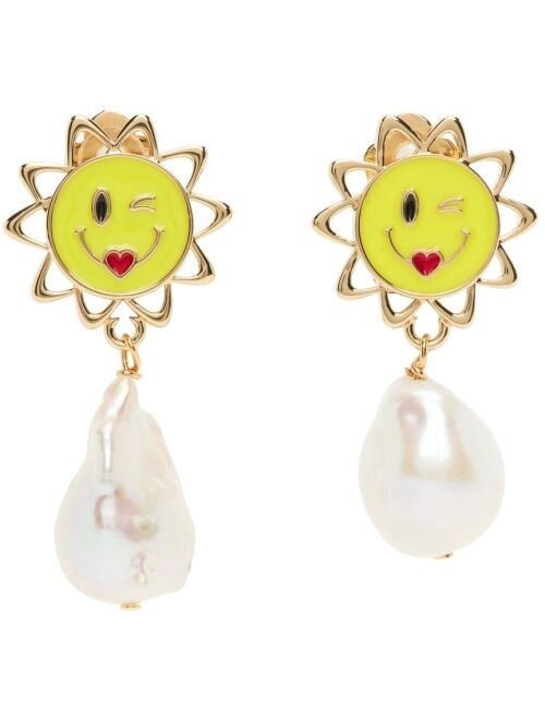 Safsafu Yellow Sun Earrings