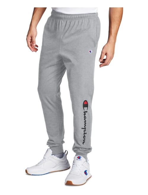 Champion Men's Standard-Fit Script Logo-Print Joggers