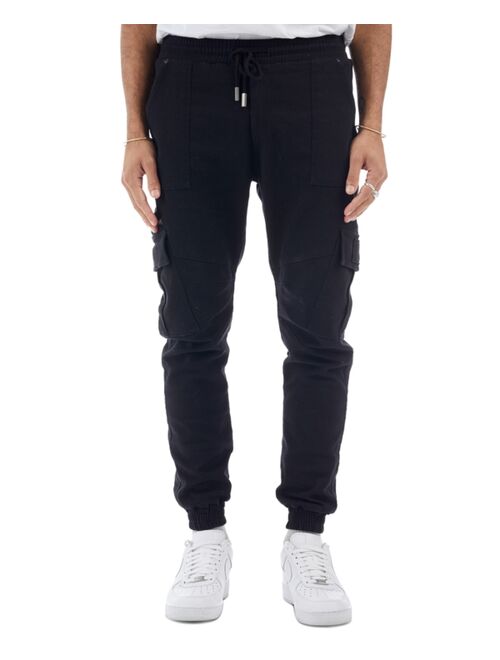 nANA jUDY Men's Denim Cargo Joggers