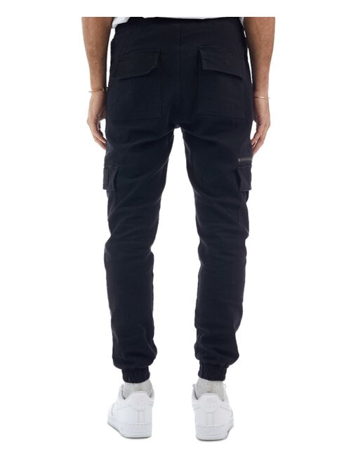 nANA jUDY Men's Denim Cargo Joggers