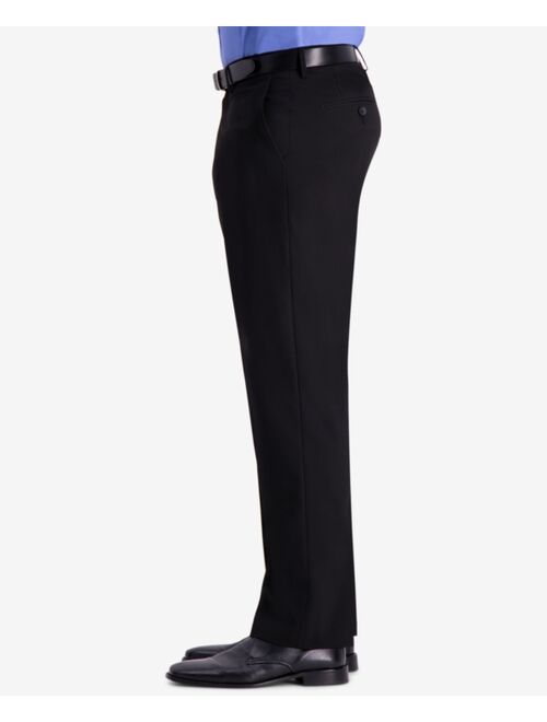 J.M. Haggar Mens Premium Classic-Fit 4-Way Stretch Dress Pants