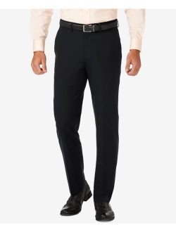 J.M. Haggar Slim Fit 4-Way Stretch Flat Front Dress Pants