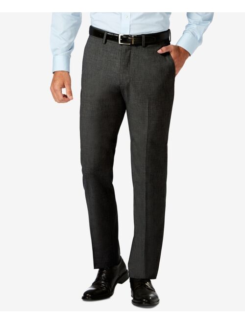 J.M. Haggar Slim Fit 4-Way Stretch Flat Front Dress Pants