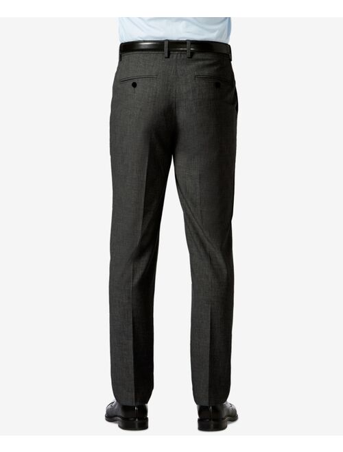 J.M. Haggar Slim Fit 4-Way Stretch Flat Front Dress Pants