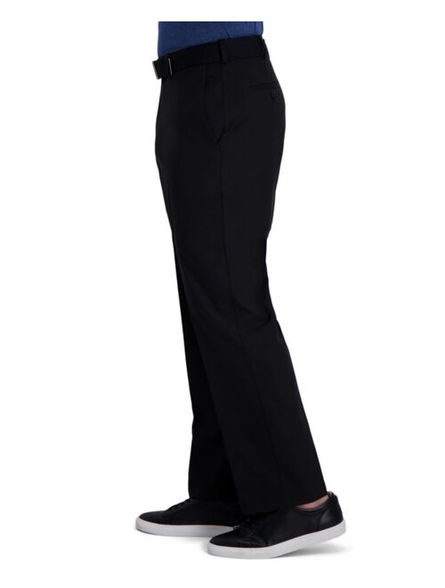 Haggar Cool Right Performance Flex Classic Fit Flat Front Pant