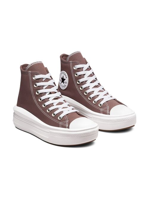 Converse Chuck Taylor All Star Hi Move canvas platform sneakers in Brazil nut - Exclusive to ASOS