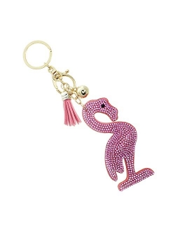 Ntlx Key Chain Bag Charm – Cute Sparkling Charm for Purses, Luggage, Suitcases, Diaper Bag, and Keys - Gift Box Included