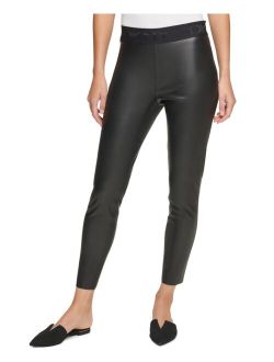 Faux-Leather Leggings