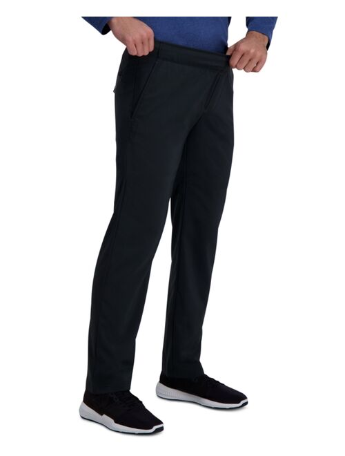 Haggar Active Series Straight Fit Flat Front Comfort Pant