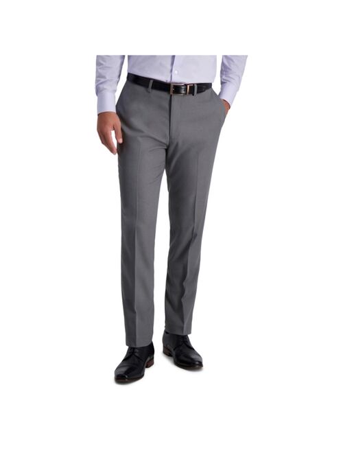 Louis Raphael Stretch Heather Skinny Fit Flat Front Suit Separate Pant