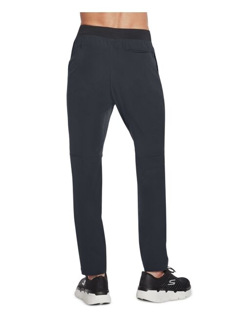 Skechers Men's GO WALK Wear SKECHWEAVE Premium Tapered-Fit Drawstring Pants